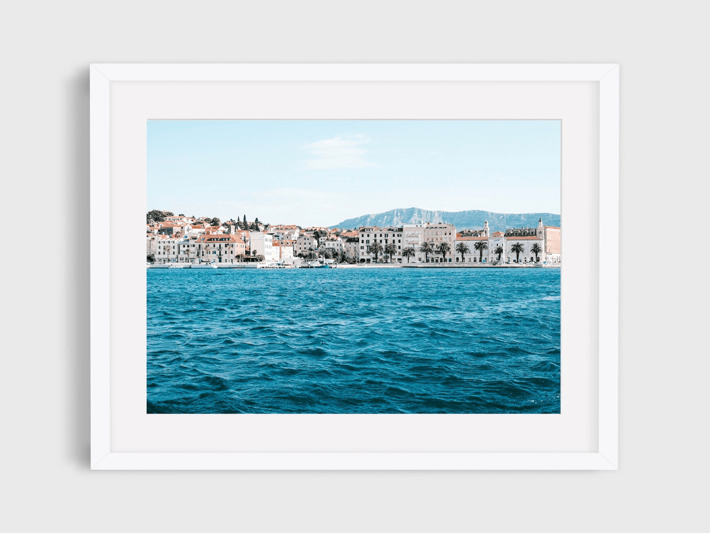 'Coastline' Poster Print bringing the coast life vibe to your home. 