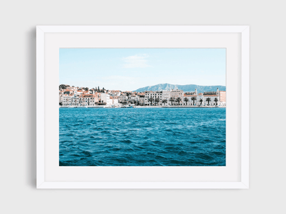 'Coastline' Poster Print bringing the coast life vibe to your home. 