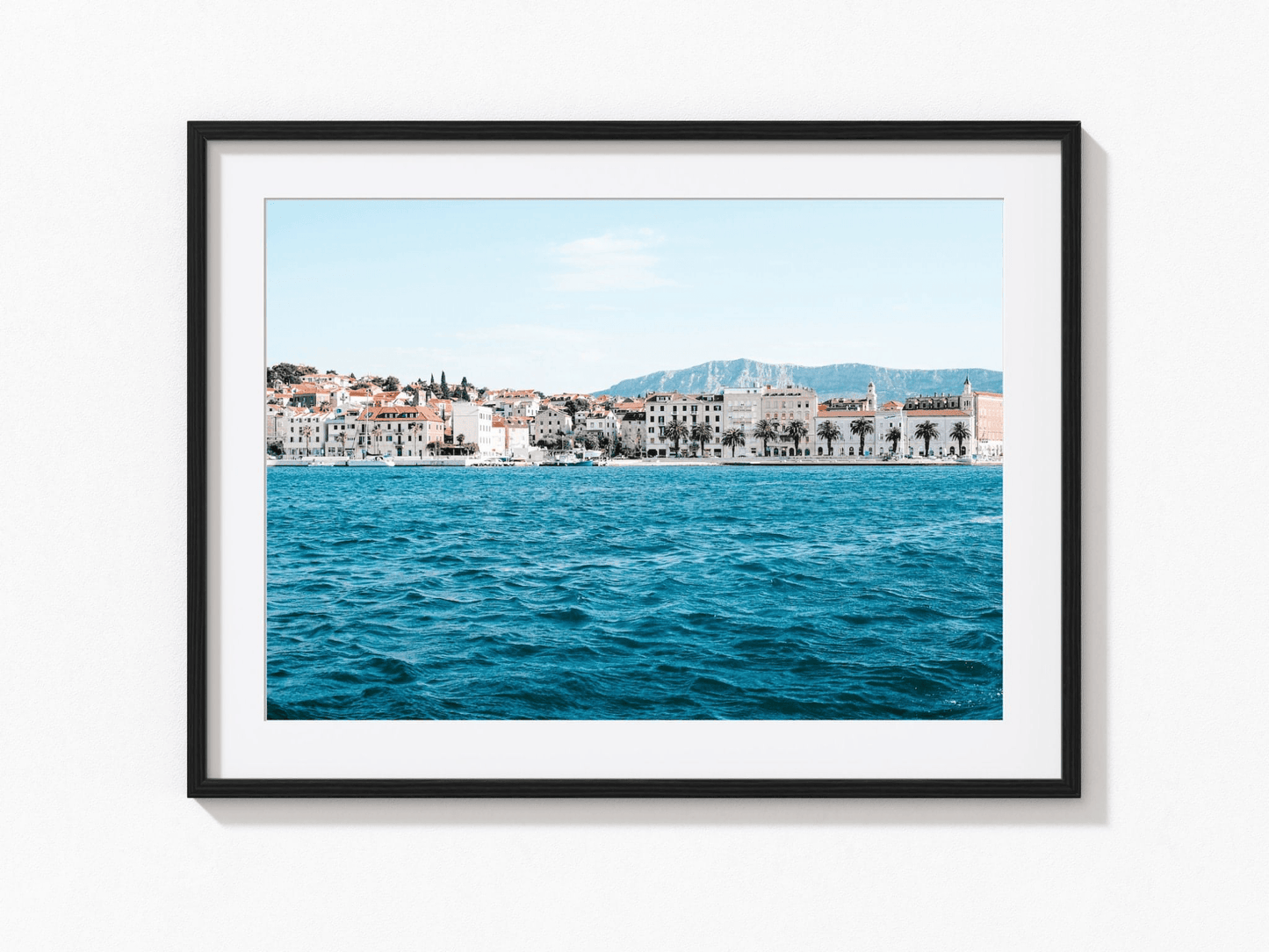'Coastline' Poster Print bringing the coast life vibe to your home. 
