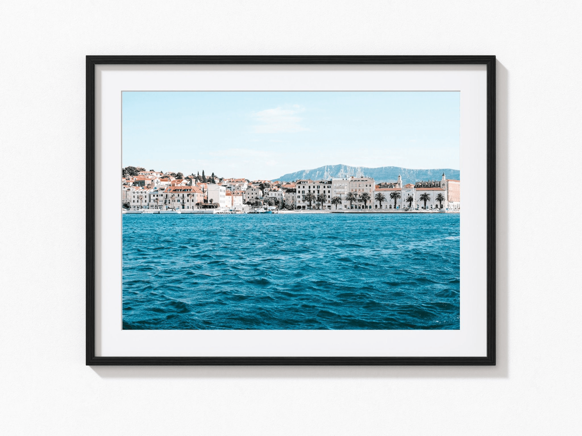 'Coastline' Poster Print bringing the coast life vibe to your home. 